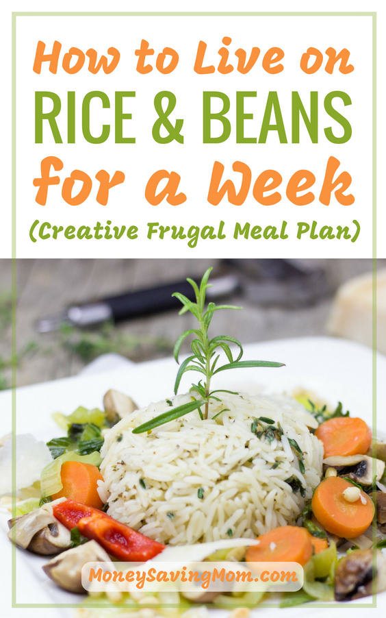 how to eat beans and rice for a week