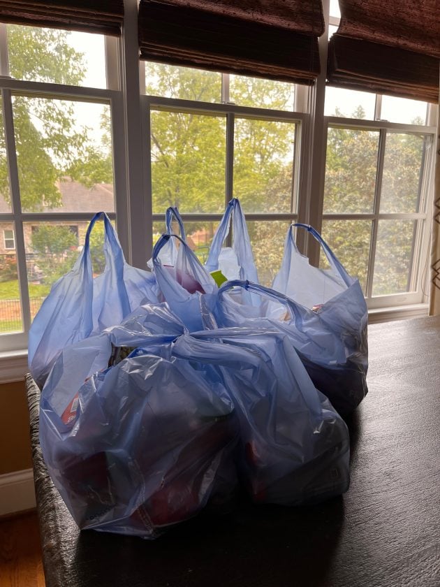 Kroger Boost Delivery grocery order