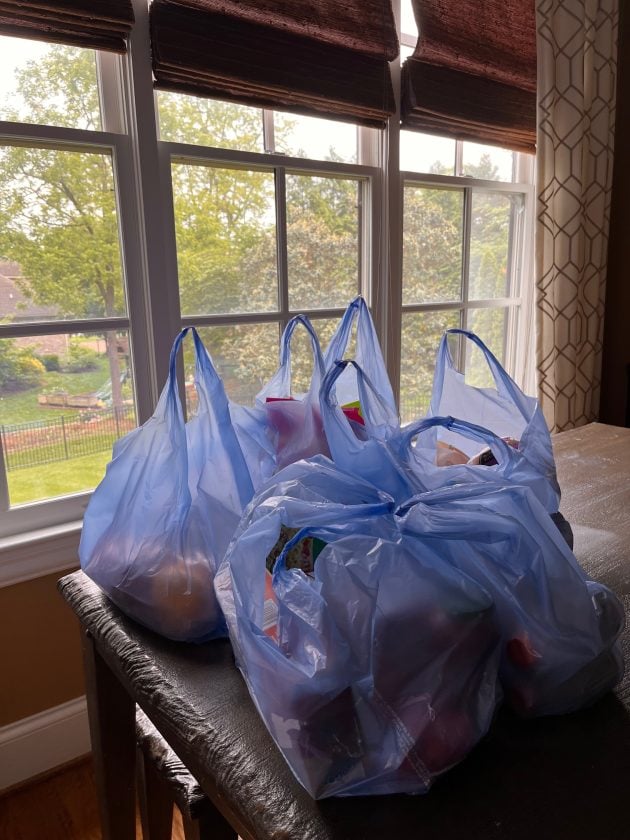 Kroger delivery grocery bags