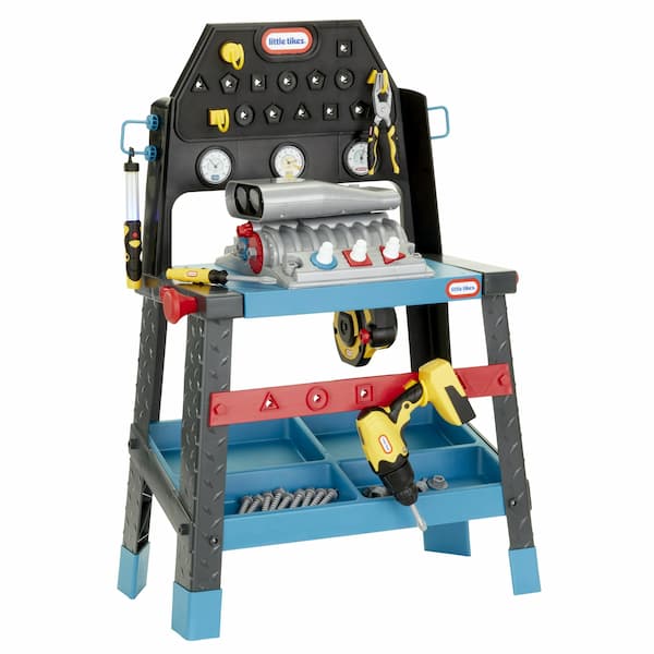 Little Tikes 2-in-1 Buildin' to Learn Motor Wood Shop Playset deal