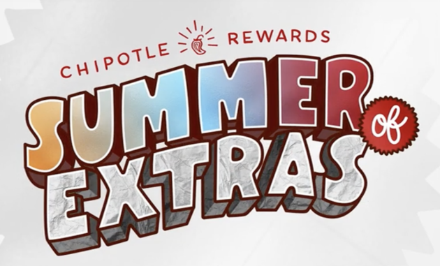 Chipotle coupons and discount codes: Summer of Extras