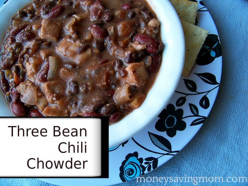 3-bean chili cowder